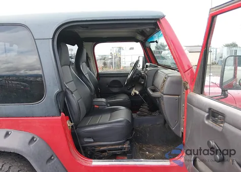 2000 Jeep Wrangler Sport z USA, uszkodzony, nr VIN 1J4FA49S6YP785866